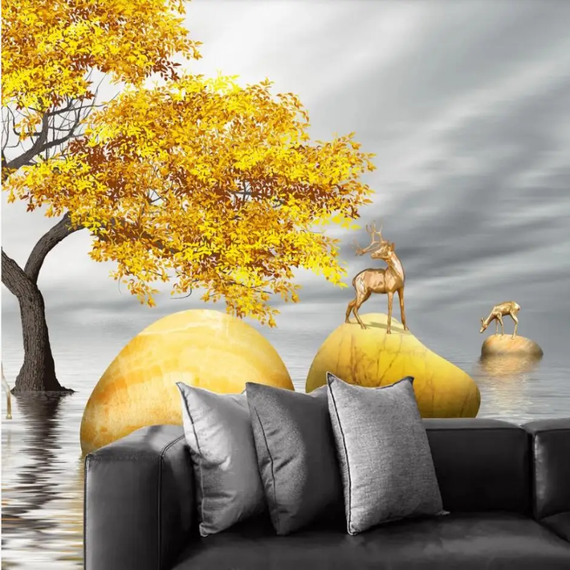 3D Wallpaper Eclectic Natural SKU# WAL0655